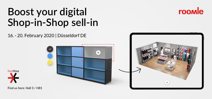 Digital shop-in-shop planning at POS image