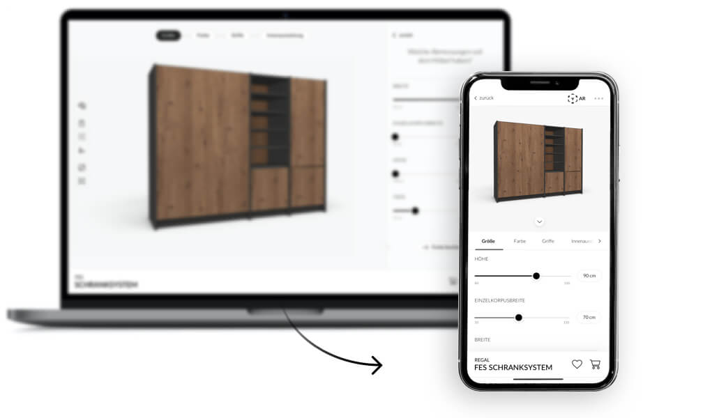 The new Roomle Configurator Interface image