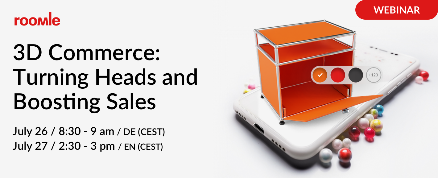 Webinar Invitation - 3D Commerce: Turning Heads and Boosting Sales image